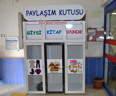 Suriyelilere giysi dağıtıldı