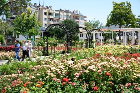 Gülbahçe’de güllerin ahengi