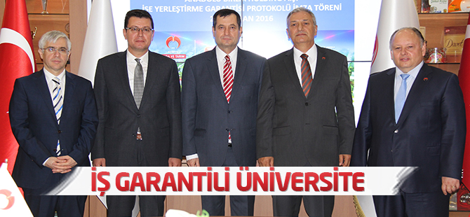 İş garantili üniversite