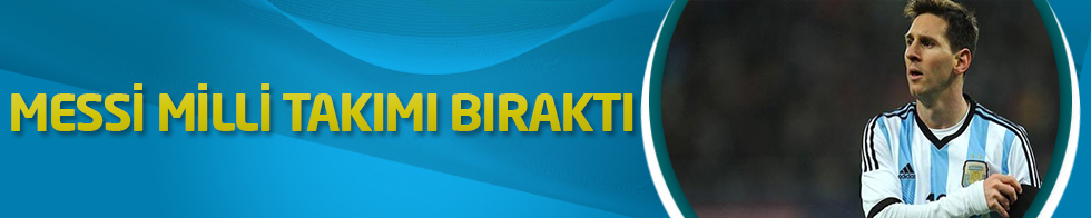 Messi, milli takımı bıraktı