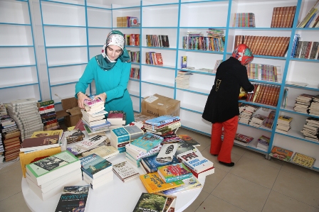 26. Kütüphane açılıyor