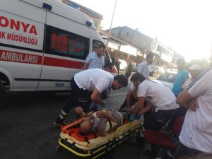 Seydişehir'de trafik kazası: 1 yaralı