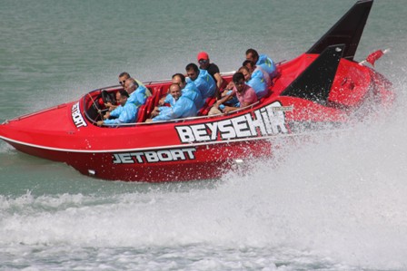 Beyşehir Gölü'nde "jetboat" dönemi