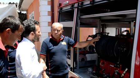 Çumra itfaiyesi filosunu güçlendiridi