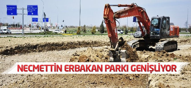 Necmettin Erbakan Parkı Genişliyor