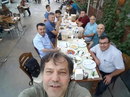 Hocaların iftar özçekimi