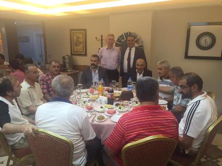 Demosan Otel spor camiasının buluşturdu