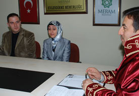 Yılın nikahlarını Tuzcuoğlu kıydı