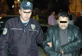 Yaralı arkadaşını getirince yakalandı