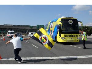 Fenerbahçe kafilesi Düzce'de
