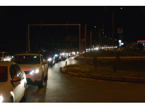 Edremit Körfezinde araç yoğunluğu