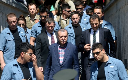 Cumhurbaşkanı Erdoğan İstanbul'da