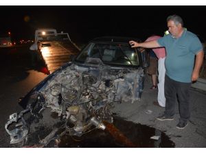 Manisa'da trafik kazası: 3 yaralı