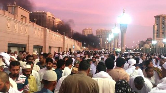 Medine'de Mescid-i Nebi Yakınında İftar Saatinde Patlama!