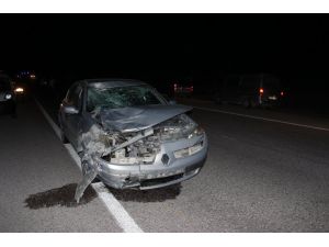 Konya'da otomobil motosiklete çarptı: 1 ölü, 1 yaralı