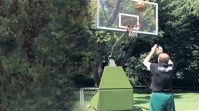 Erdoğan'dan sabah sporu