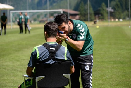 Atiker Konyaspor laktat testinden geçti