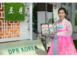 Kuzey Kore'nin EXPO 2016'daki pul koleksiyonlarına ilgi