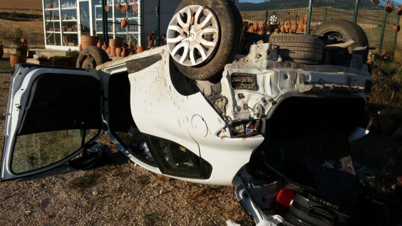 Konya'da trafik kazası: 3 yaralı