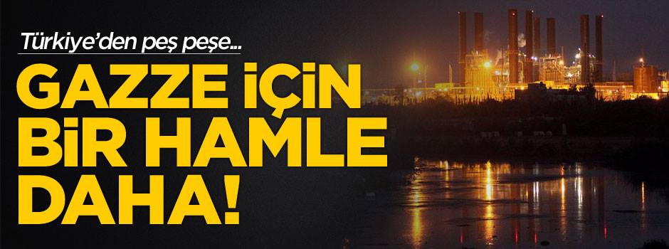 Gazze'nin elektrik sorununun çözümüne Türkiye'den destek