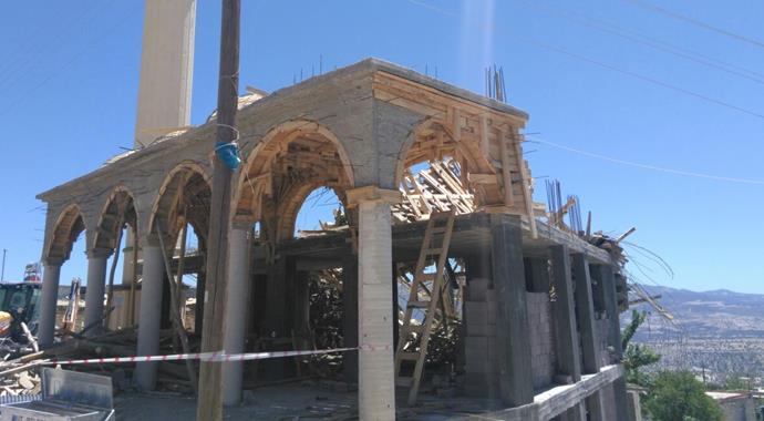 Mersin'de cami inşaatında göçük: 1 ölü, 4 yaralı