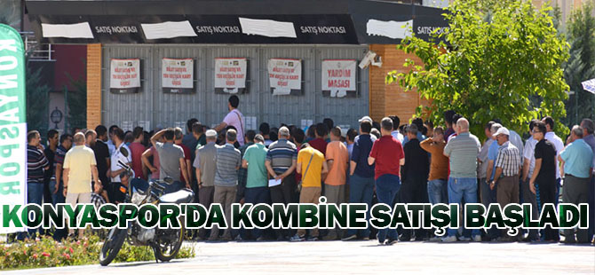 Konyaspor'da kombine satışı başladı