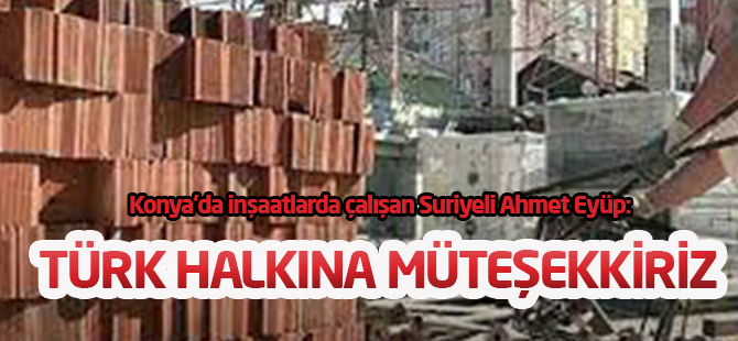 "Türk halkına her zaman minnettar olacağız"