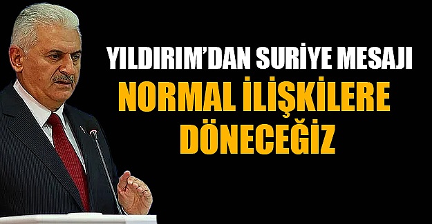 Başbakan Yıldırım BBC'ye konuştu