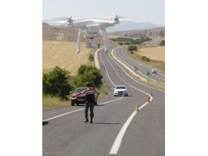 Beypazarı'da yol denetimleri