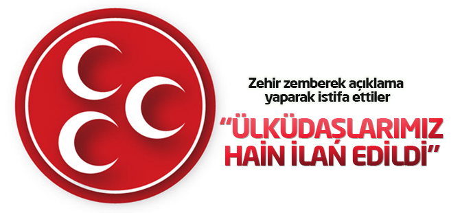 MHP Konya'da istifa depremi!