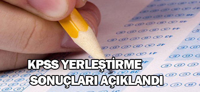 2016 KPSS sonuçları açıklandı