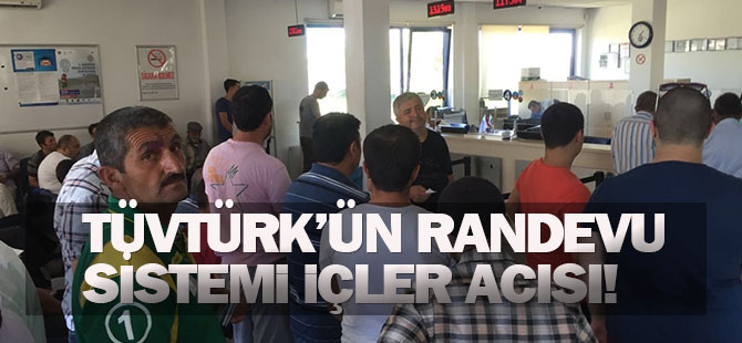 Araç muayene istasyonunda (TÜVTÜRK) sistem bozukluğu