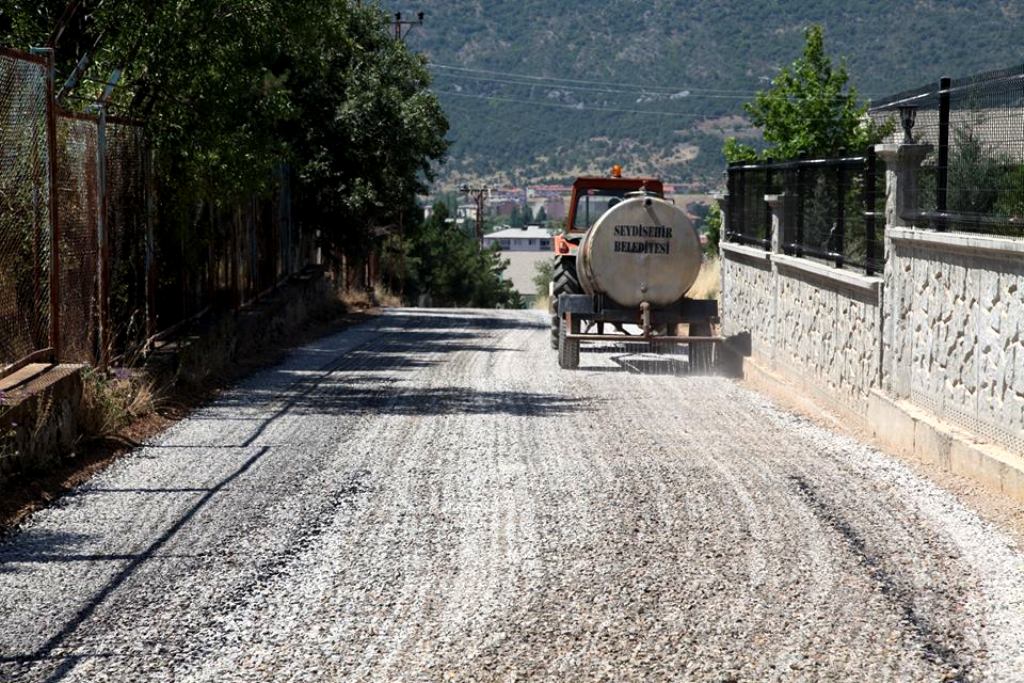 Seydişehir’de asfalt çalışmaları