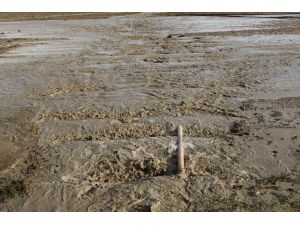 Beypazarı'nda sağanak ve dolu yağışının etkileri