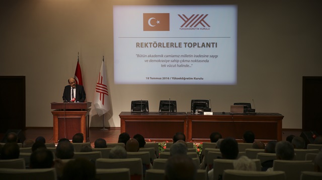 YÖK ve rektörlerden ortak mesaj