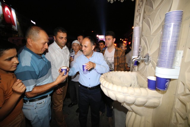 Beyşehir’de demokrasi nöbeti tutanlara ikram