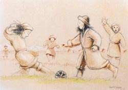 Futbolu TÜRKLER BULMUŞ