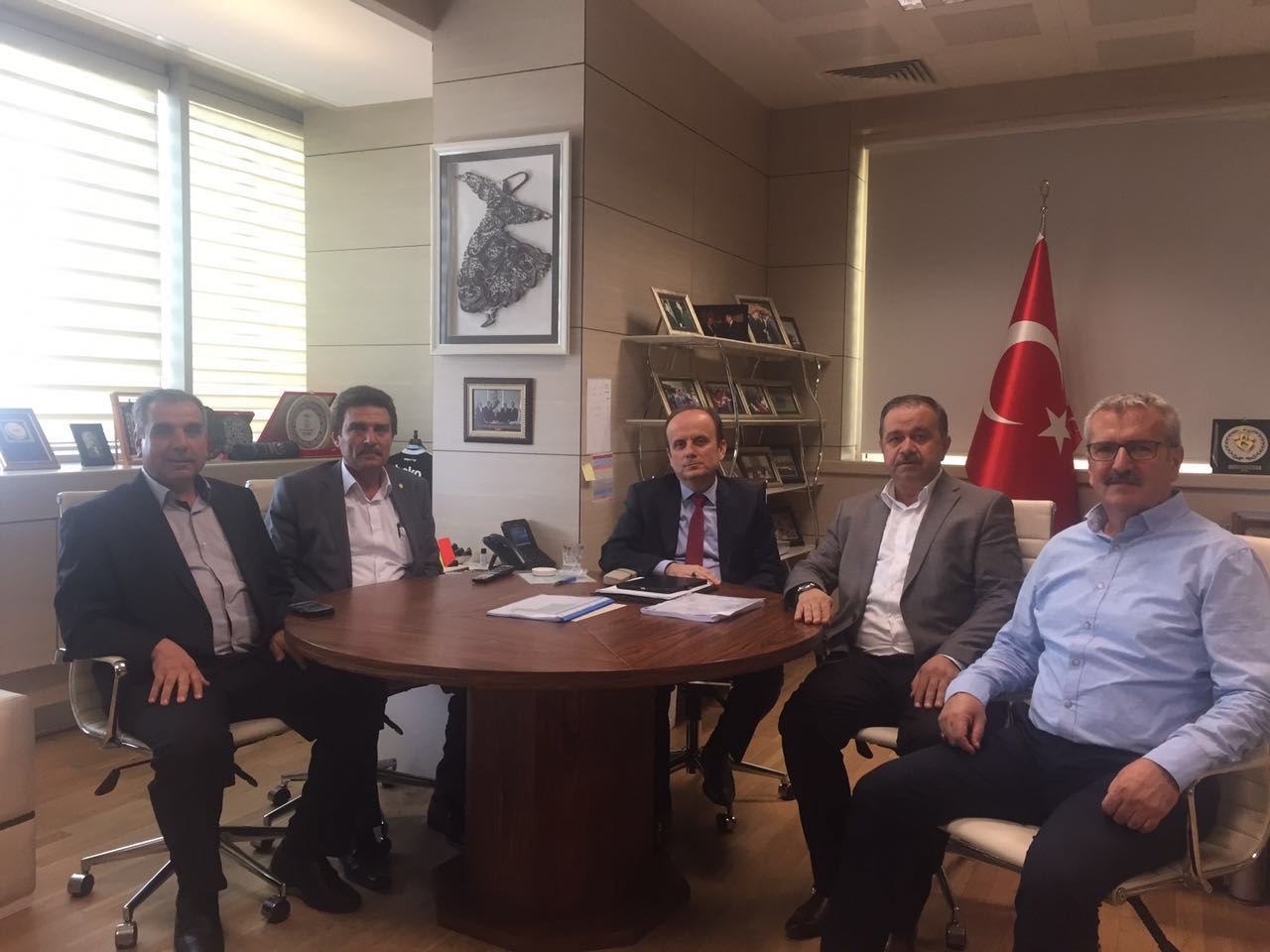 Konyalılardan Baykan'a ziyaret