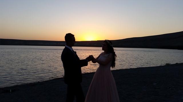 Acıgöl, doğal fotoğraf stüdyosuna dönüştü