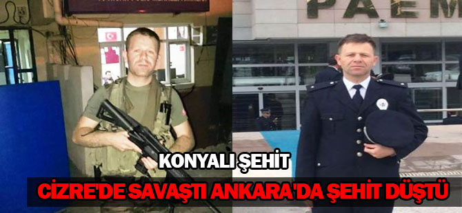 Cizre'de savaştı Ankara'da şehit düştü
