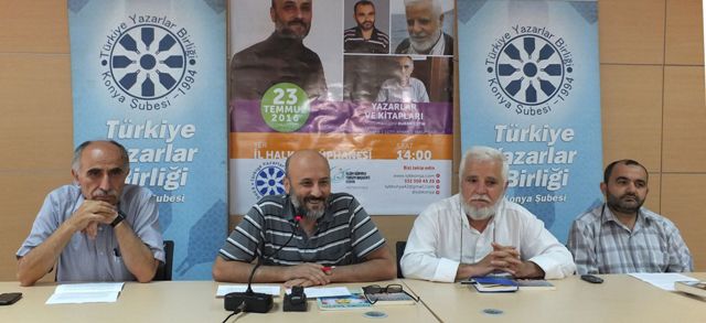 TYB'de yazarlar eserlerini anlattı