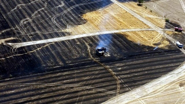 Çanakkale'de orman yangını
