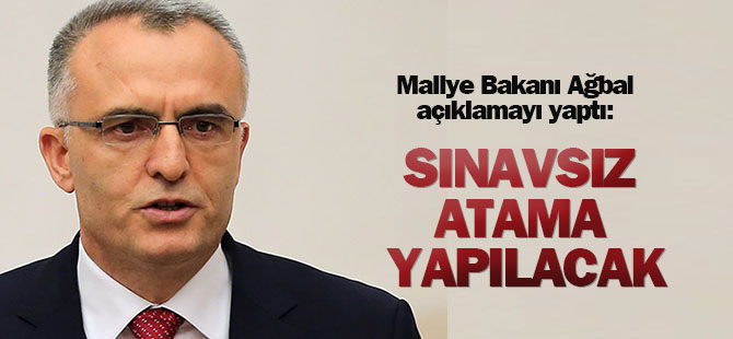 Bakan Ağbal :"Boşalan Kadrolar Açıktan Atama Yoluyla Dolacak"