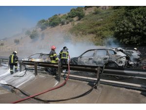 GÜNCELLEME - TEM'de zincirleme trafik kazası