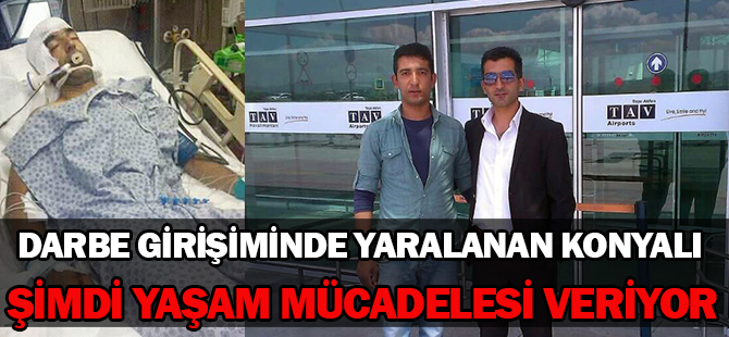 Darbe girişimini protesto ederken ağır yaralanan şahıs yaşam mücadelesi veriyor