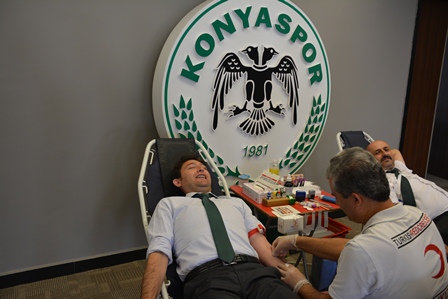Konyaspor’dan kan bağışı