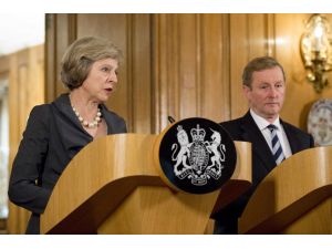 İrlanda Başbakanı Kenny Londra'da