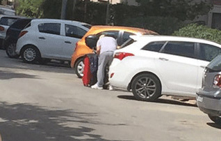 Asım Yıldırım kaçarken görüntülendi