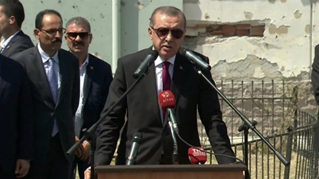 Erdoğan'dan ABD'li generale tepki: Haddini bil