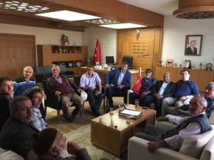 Köylülerden Ulaş Kaymakamı Altun'a ziyaret